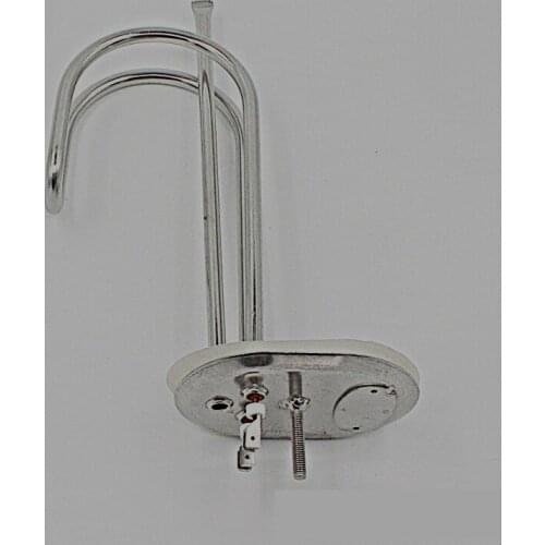 80*110mm cap 220v 1500W electric heating element tube with temperature control hole stainless steel electric water heater parts