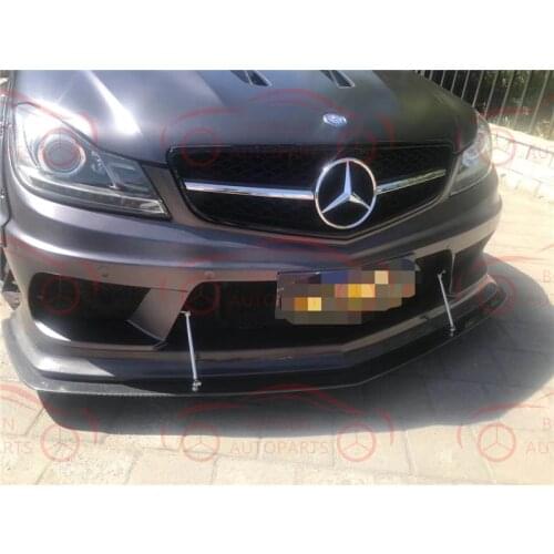 Suitable for 2011-2014 two-door four-door Mercedes Benz W204 C63 wide body surrounded front side Bar rear lip wheel eyebrow body