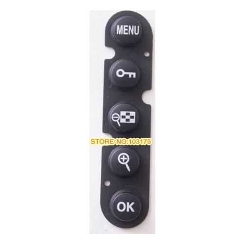 For Nikon D700 D300 D300S Rear Back Cover Key Button Rubber Terminal OK Menu