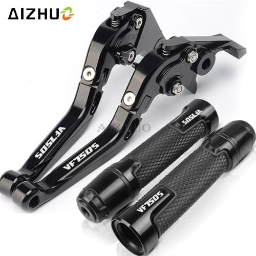 Motorcycle Racing Grips Handle Grips Brake Levers Clutch For Honda VF750S SABRE VF750 S 750S 1982-1986 1983 1984 1985