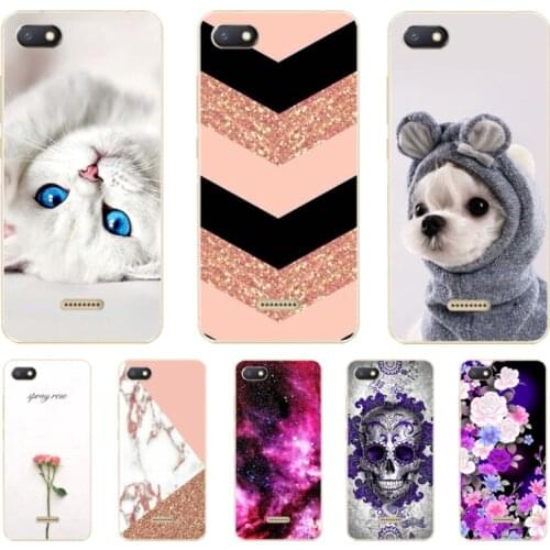 Silicone Case For Xiaomi Redmi 6A Case Cute TPU Phone Case For Xiaomi Redmi 6A Redmi6 Cover Coque For Redmi 6A Redmi6A a6 Case