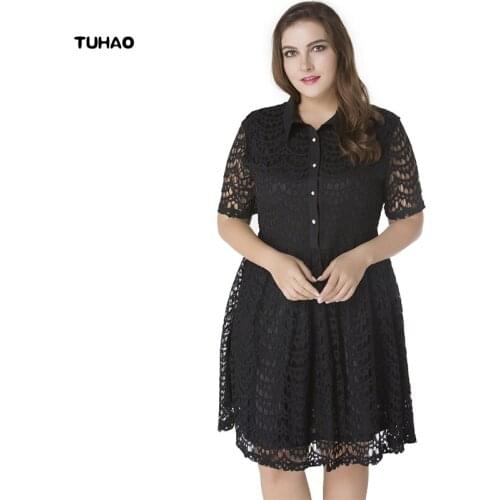 TUHAO Summer Short Sleeve Dresses