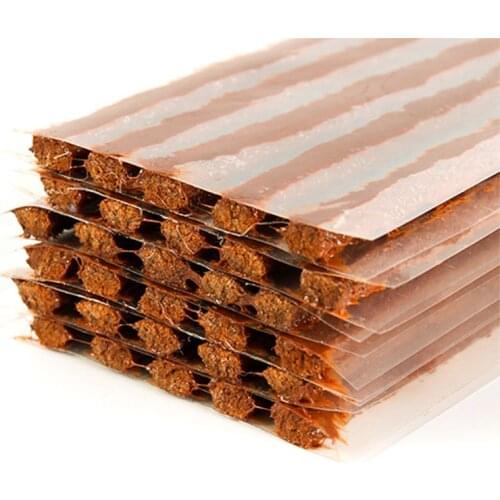 10Pc Car Tubeless Tire Repair Strip For Car Motorcycle Tyre Repair Rubber Strips Wholesale