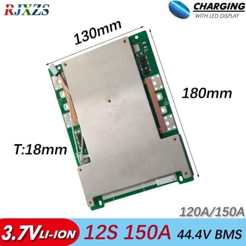 12S 150A 50.4V High current bms pcm for electric car electric vehicle 150a/120A/100A discharge LARGE current bms pcm