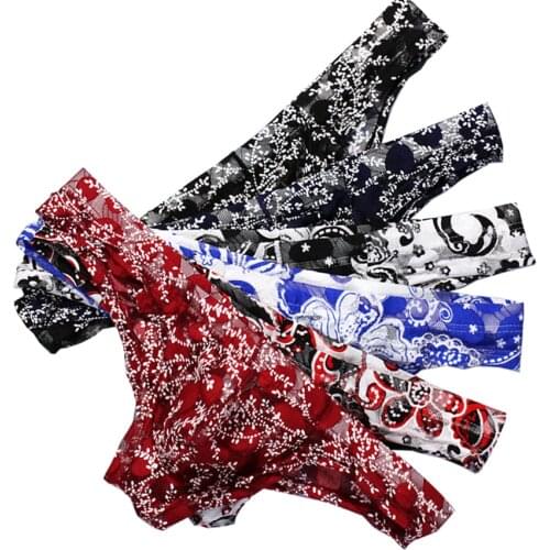 4pcs Sexy Mens Boxers Shorts Man Mesh Underwear Bulge Penis Pouch Underpants Panties hombre Male Boxer Trunks Lingerie HT056