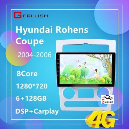Android For Hyundai rohens Coupe 2004-2006 Car Stereo Navigation GPS Radio Multimedia Video Player Headunit no 2din 2 din dvd