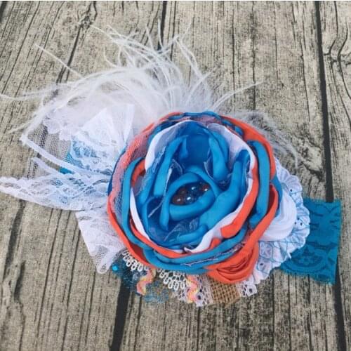 Free Shipping Flower Girl Headband Kids Hair Accessories Photo Prop
