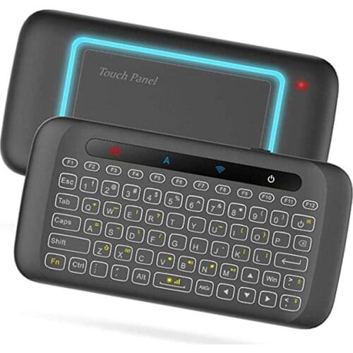 H20 Mini Backlight Touchpad Keyboard Wireless Air Mouse Controller