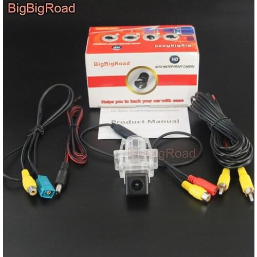 BigBigRoad Car Rear View Camera For Mercedes Benz E Class W212 2010~2015 BackUp Reverse Parking HD CCD Original Screen Camera