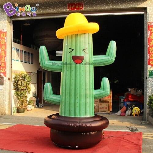 BINGO 3mH inflatable cactus model for holiday party event decoration / customizated inflatable cartoon cactus toy