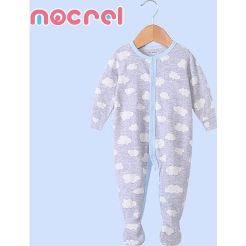 Spring Summer Newborn Romper Suit Neonatal Jumpsuit Cute Baby Cotton Childrens Clothing Boys Romper Baby Boy Footed Cotton
