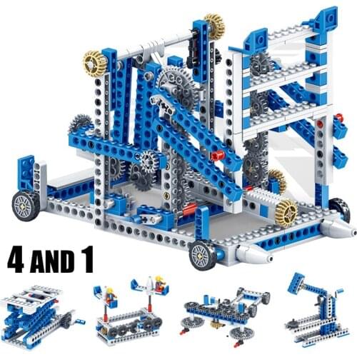 Mechanical Gear Technic Building Blocks Engineering Childrens Science Educational Toys 3IN1 Building Blocks Kid Brick Toys