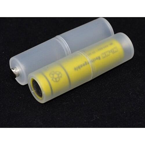 Kebidumei 2016 4PCS AAA to AA Size Cell Battery Converter Adapter Adaptor Batteries Holder Plastic Case Switcher Wholesale