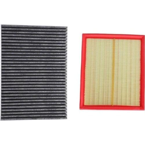 Air Filter Cabin Filter 2 Pcs for Audi for Audi A6 C5 2000-2005/a6 Avant C5 2001-2005/audi Allroad C5 2003-2005 Model Filter Set