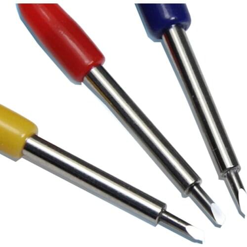 10 pcs Roland lettering knife blade Roland plotter cutter vinyl cutting GCC high quality carbide 30 deg 45 deg 60 deg