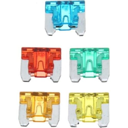 New 60pcs/set Mini Blade Fuses Auto Car Truck Fuse Assortment Kit Set 5A 10A 15A 20A 25/30A