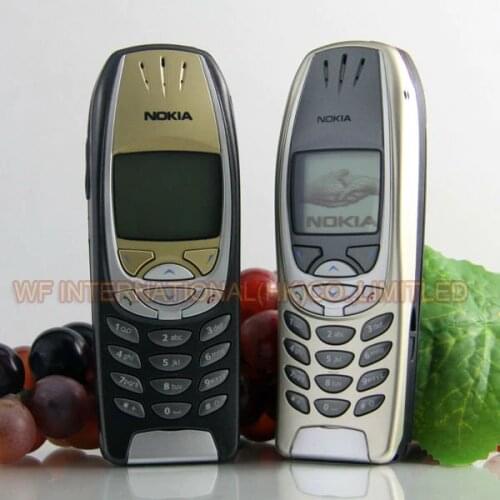 Original NOKIA 6310 Mobile Phone 2G GSM Unlocked Dual-Band Gold & Can't use in US