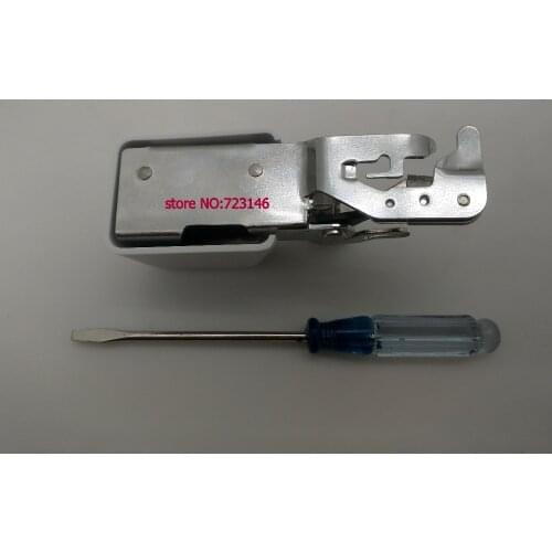 New Side Cutter Overlock Sewing Machine Presser Foot Feet Sewing Machine Attachment For All Low Shank Singer Janome Brother elna