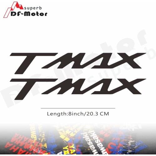 8Inch Reflective Sticker Decal Motorcycle Car Sticker Wheels Fairing Helmet Sticker Decal For YAMAHA TMAX 530 500