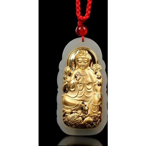 Good Luck Jade Necklaces Top Quality Unisex Jade Pendants For Men Women Jewelry