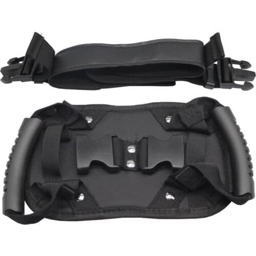 Universal Motorcycle Safety Belt Rear Seat Passenger Grip Grab Handle Non-slip Strap Motorcycle Back Seat Strap Safety Armrest