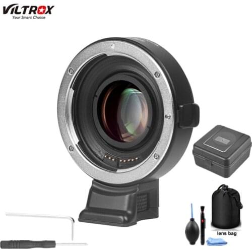 Viltrox EF-E II Auto Focus Reducer Speed Booster Lens Adapter for Canon EF Lens to Sony NEX E A9 A7 A7R/II/III A7SII A6500 NEX7