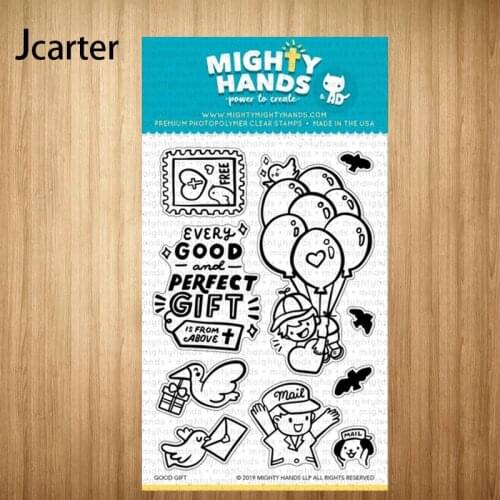 Balloon Kid Letters Rubber Clear Stamps Silicone Seals Scrapbooking Craft handmade Tools Card Make Paper Make Decoration Stencil