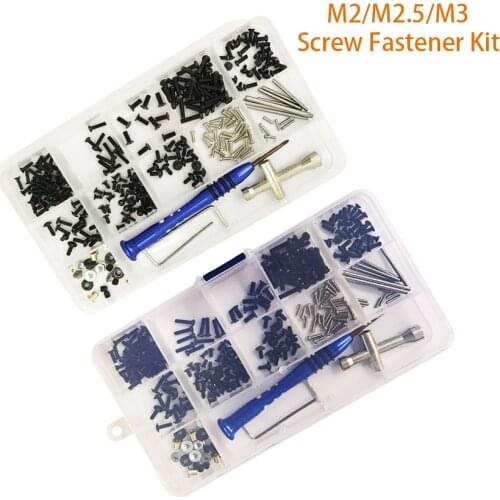 WLtoys 144001 124019 RC Car spare parts M2 M2.5 M3 screw fastener kit Cross sleeve Allen wrench Swing arm pin screws