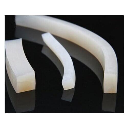 20x20 20x25 20x30mm Silicone solid seal strip oblong square water proof seal thermal resistance bath room base door floor window