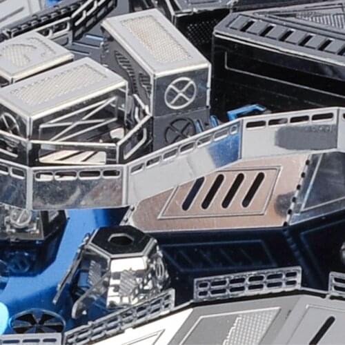 3D Metal Jigsaw Puzzles Mechanical Boat Assemble DIY Model Kit Brain Teaser