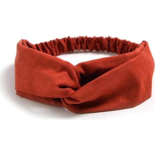 9 Colors Velvet Headband for Women Hair Accessories Solid Girls Korean Twist Cute Makeup Headwear 2020