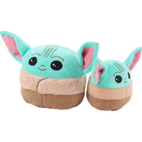 15cm-30cm Disney Kawaii Baby Yoda Action Figures Plush Toy Mandalorian Yoda Soft Stuffed Children Toys for Dolls Holiday Gifts