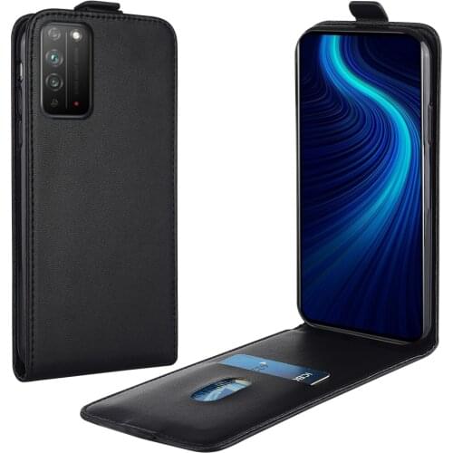 Flip Leather Case for Huawei Honor X10 TEL-TN00 TEL-AN10 6.63''Vertical Cover for Honor X10 x10 Case Phone Bag