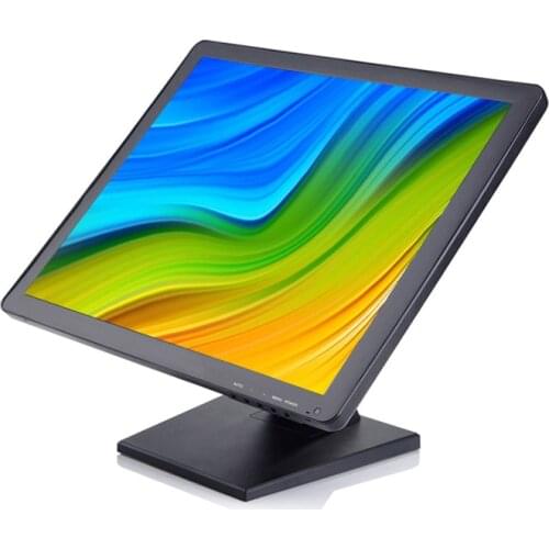 Desktop 15 Inch 1024x768 4:3 POS LCD Screen Display Monitor For Computer CCTV Home Security