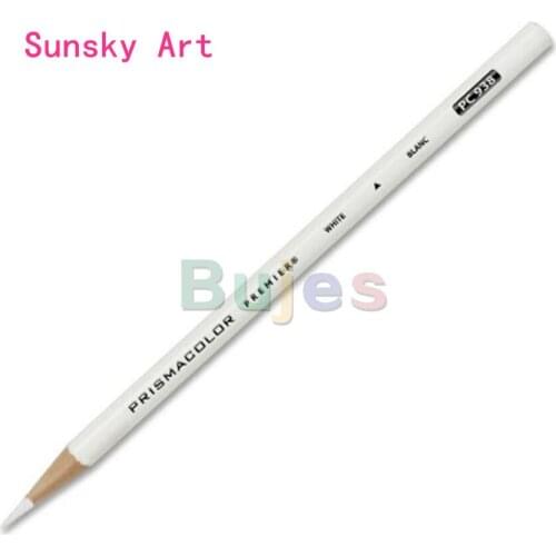 PC935 PC938 white black single color draw pencil oily pencil 3.8MM soft big core paint pencil for Sanford Prismacolor oil pencil
