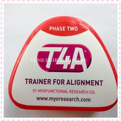 Orthodontic teeth trainer appliance T4A open bite ages 12/MRC orthodontic Retainer T4A phase 2/Myofunctional dental retainer T4A