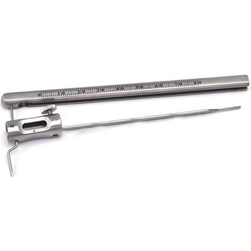 Vernier caliper with positioning pen type planting caliper vertical planting caliper high depth measuring ruler