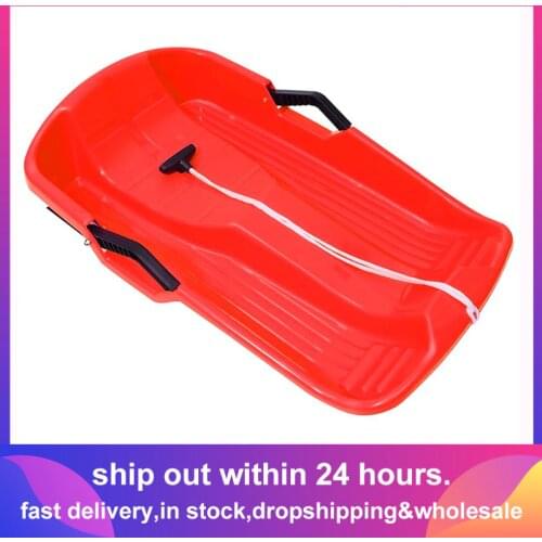 Snow Sled Grass Sand Skiing Board Outdoor Kids Adults Skate Board Sled Scooter Winter Skiing Board Riding Scooter Sledge Luge