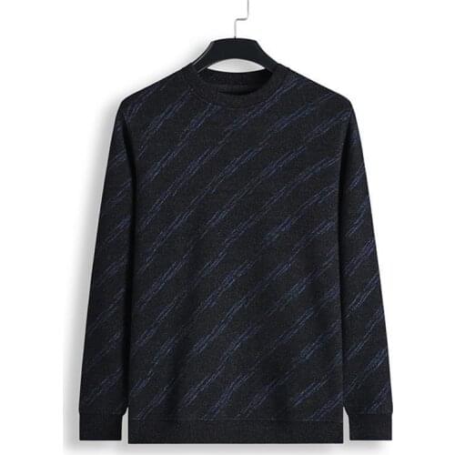 Plus size 8XL 7XL 6XL NEW Cashmere Sweater Men Brand Clothing Mens Sweaters Print Casual Shirt Pullover Men Pull O-Neck