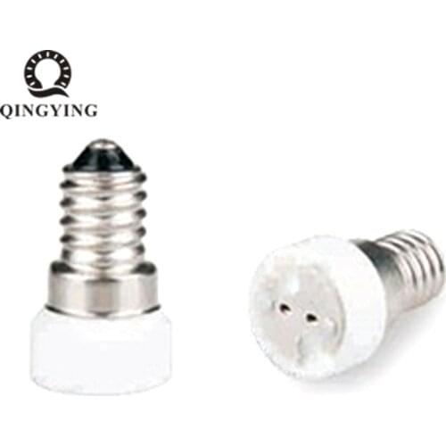 2pcs E14 to MR16 G4 GU5.3 Extension lamp Base Conveter E14-MR16 Holder Socket Fireproof Material For LED Bulb Adapter Conversion