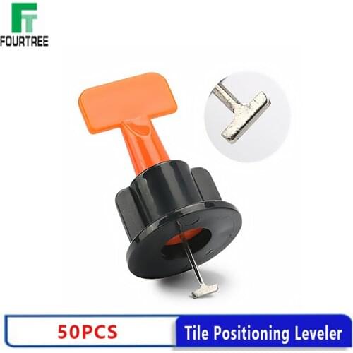 50pcs Ceramic Tile-Leveling System Wedges Spacers For Flooring Wall Tile Spacer Carrelage Leveler Locator Spacers Plier