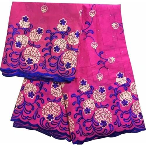 African Lace Fabric Swiss Voile Lace 2021 High Quality Cotton Fabrics With Stones Embroidery French Mesh Nigerian Party 5+2yards