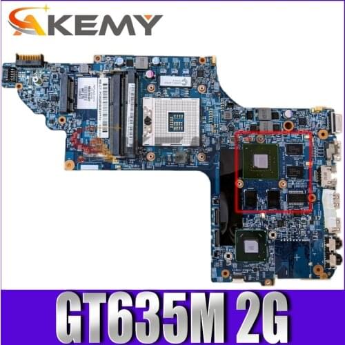 AKemy Laptop motherboard For HP ENVY DV7-7000 GT635M 2GMainboard 711509-001 711509-501 48.4ST10.031 SLJ8C N13P-GLR-A1