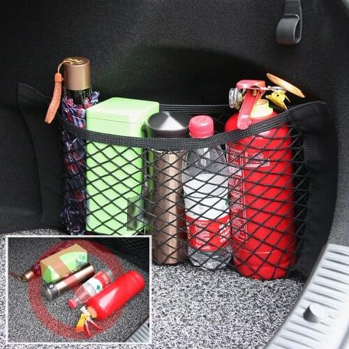Car Storage Bag Pocket Cage Organizer Seat Back net for Audi A4 A6 A3 A5 Q3 Q5 Q7 BMW E46 E39 E90 E36 E60 E34 E30 F30 F10
