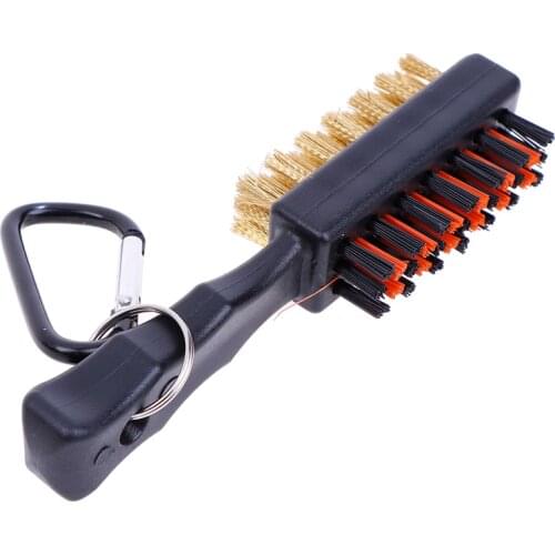 Golf Club Brush Golf Groove Cleaning Brush 2 Sided Golf Putter Wedge Ball Groove Cleaner Kit Cleaning Tool Gof Accessories