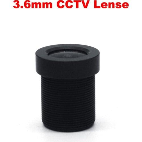 HD Universal CCTV Lens 3.6mm Wide Angle Security Camera IR Lense M12*0.5 for Surveillance IP Camera AHD