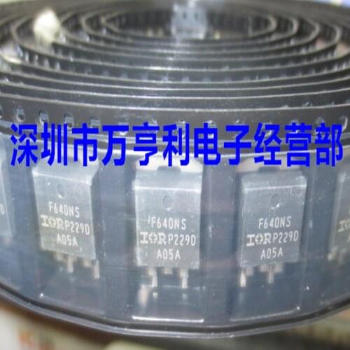 IRF640NSTRLPBF IRF640NSTRL IRF640NS F640NS TO-263 New and Original 10pcs/Lot