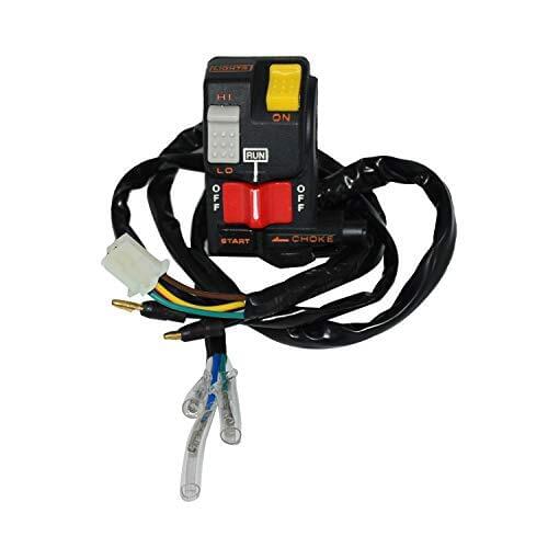 L/H Combination Switch 35020-HC4-004 Fits 1988-1995 Honda FourTrax 300 TRX300 2x4 TRX300FW 4x4 Start/Choke/Light ON/Off/HI/Low