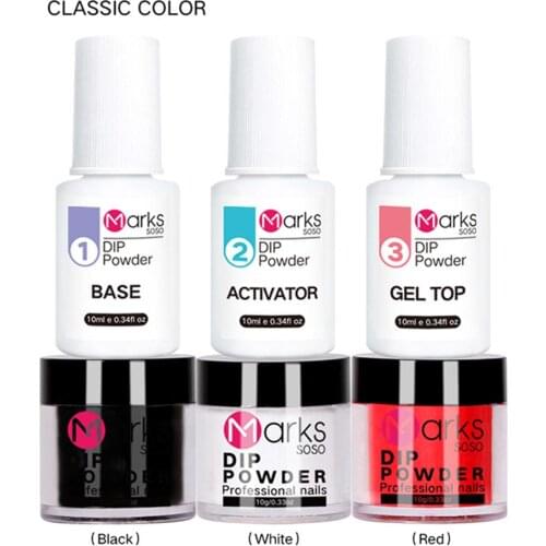 Dipping Nail Powder Kit Matte Nail Glitter Powder Set Dip Nail Powder Dust Nail Art Decoration Natural Dry