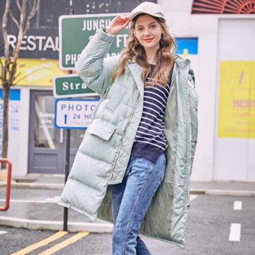 Latest Woman Autumn winter Fashion cotton Down Jacket long Parkas warm Coat Female winter jacket woman clothes